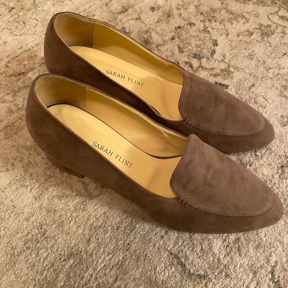 Sarah Flint Rosie Suede Penny Loafer